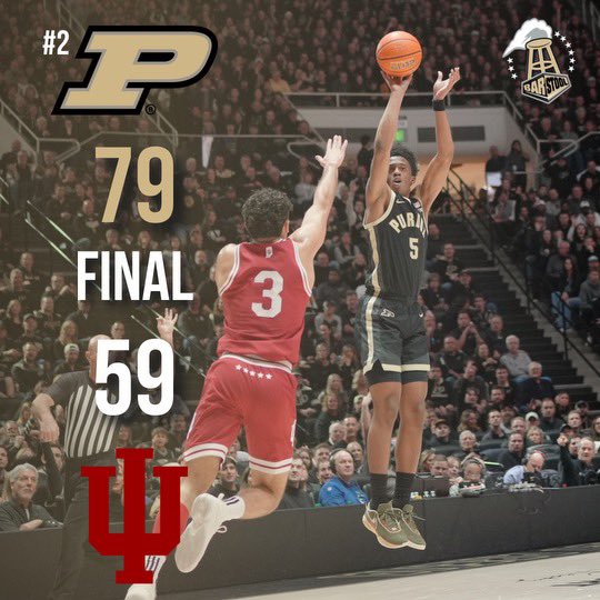 PURDUE DISASSEMBLES INDIANA FOR THE SEASON SWEEP 🚂🔥
