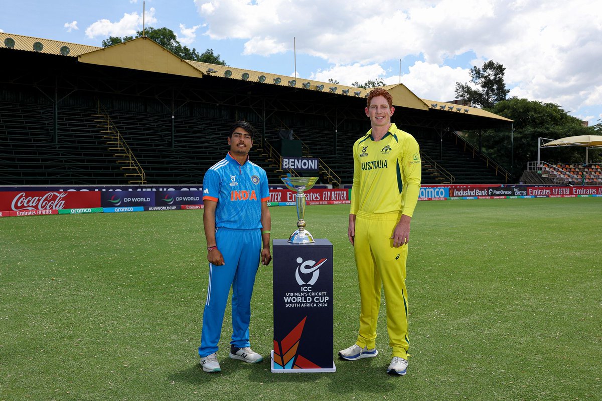 D-DAY! 🤩🤩🤩
#INDvsAUS in #Under19 #WorldCupFinal . 👐💯🏏

Drop your predictions. 😬