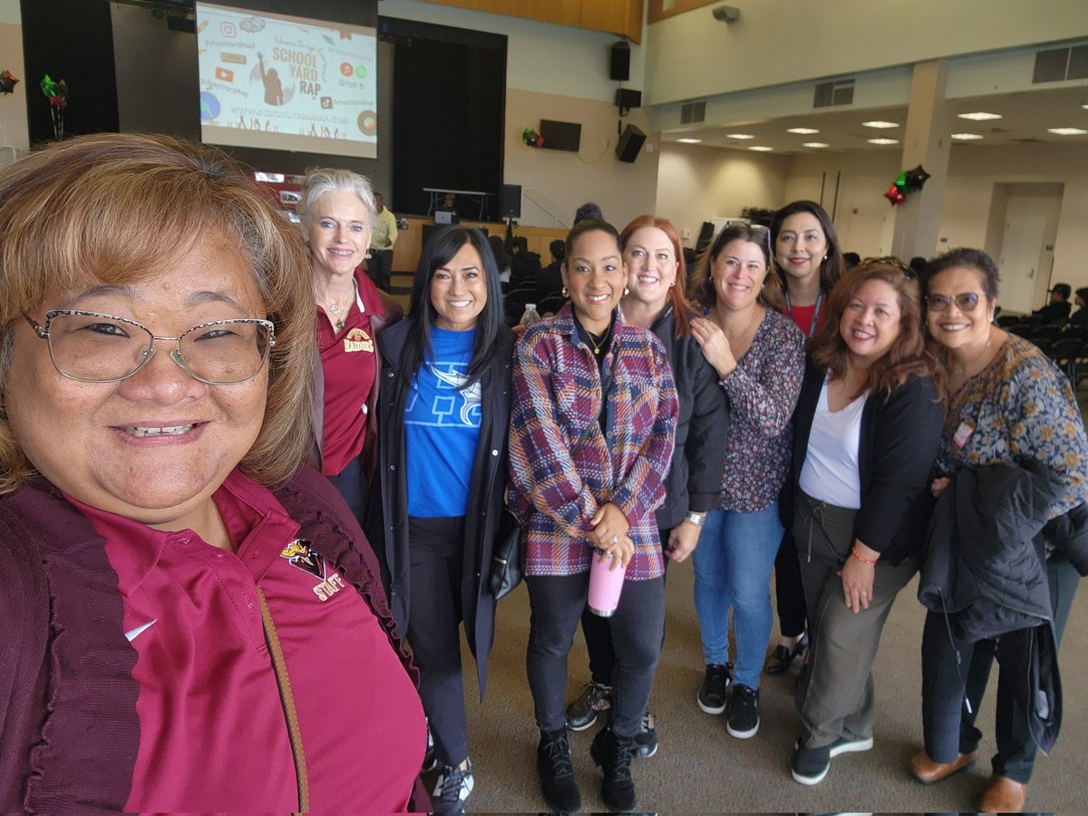 The amazing, fearless, indefatigable women of this district are indescribable in their contributions to the work of educating the students in the South Bay! We are world changers!! Proud to call these women my colleagues and friends!! You go girls!! #girlpower