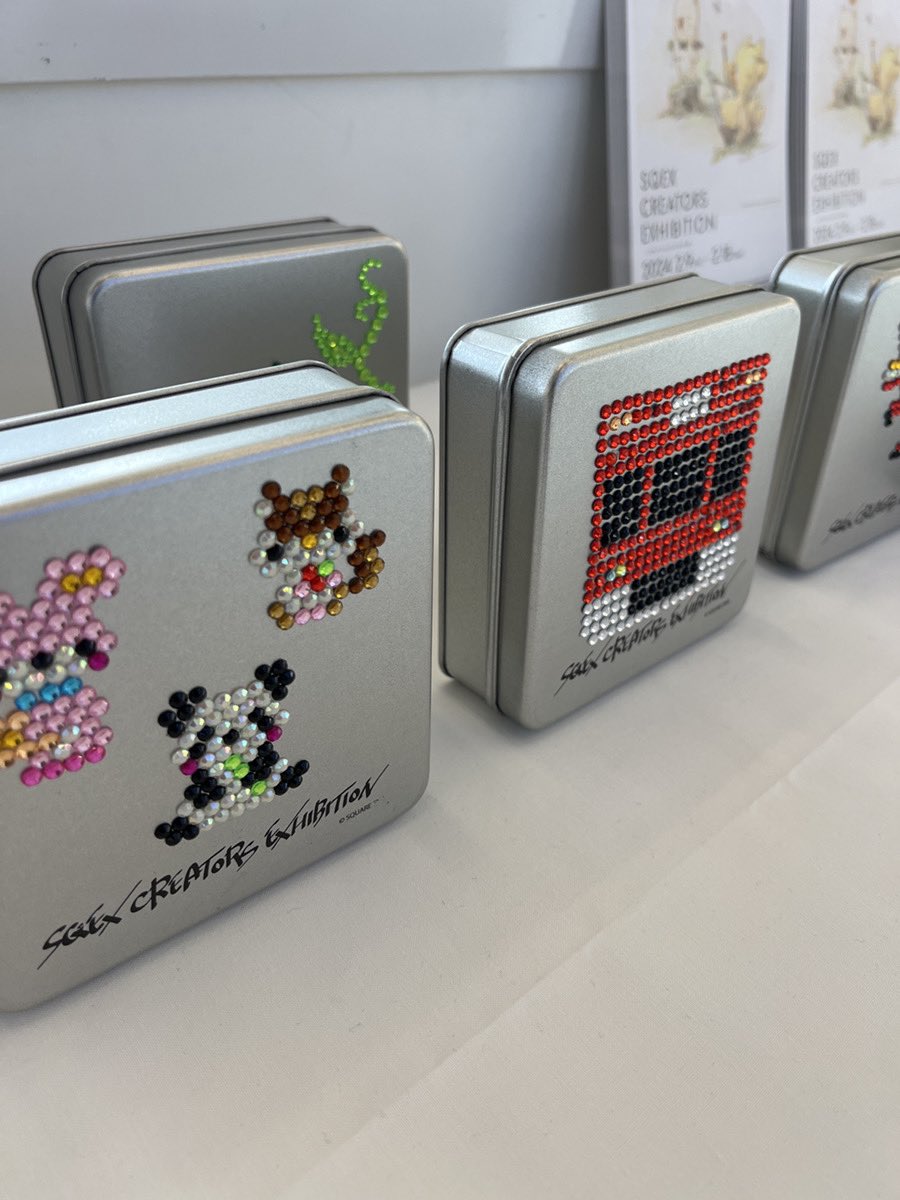 SQEXクリエイター展 FF9 ジタン・ビビ グッズ収納缶 Amazon.co.jp