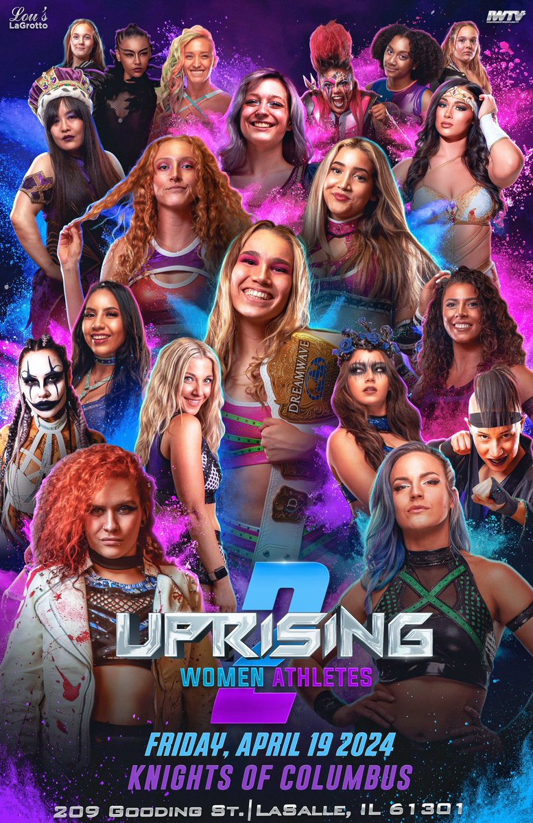 Uprising 2 tickets on sale Monday 10 am at dwtix.net!