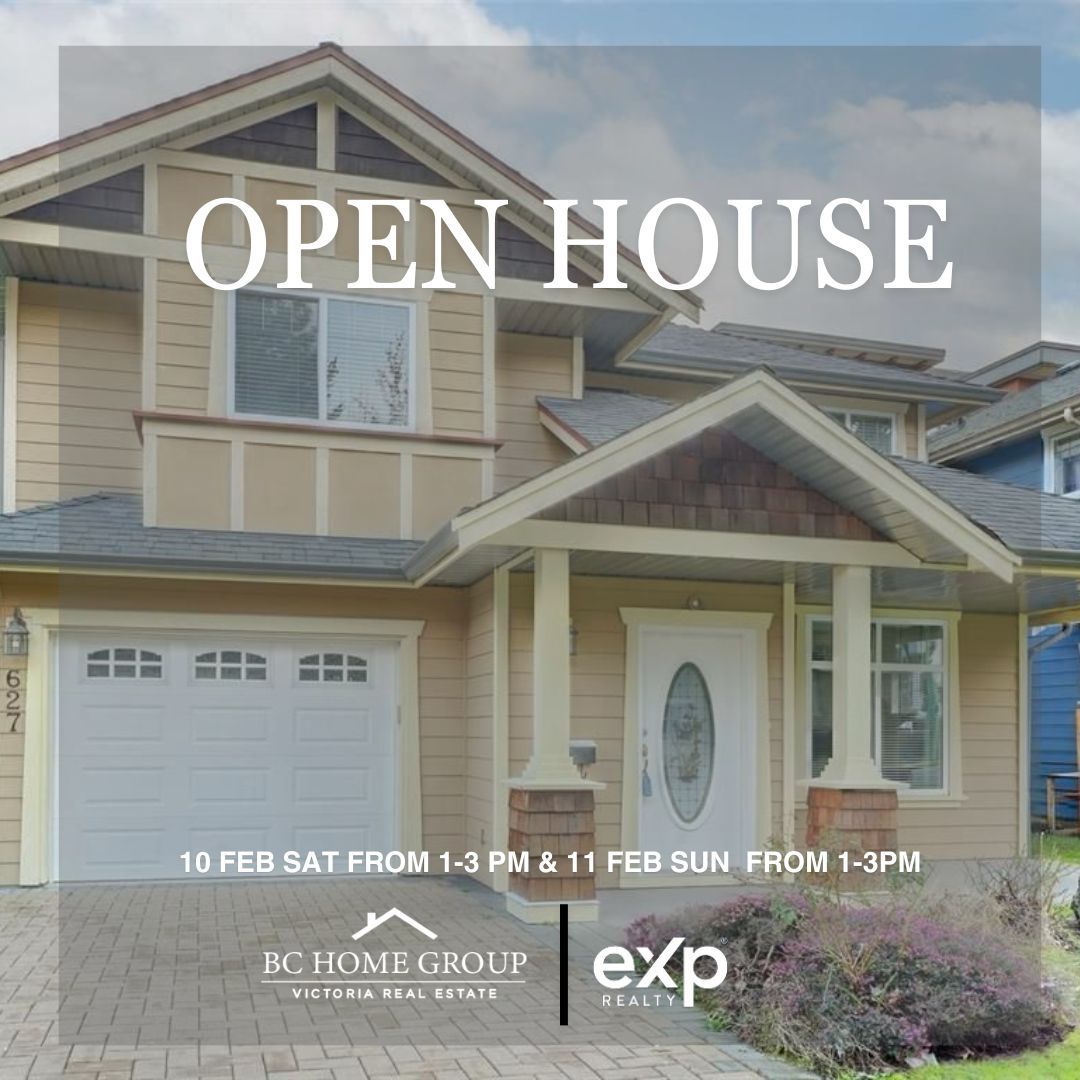 🏡 Join us this weekend for an Open House at 627 Treanor Ave! Explore your future home on Sat, Feb 10th & Sun, Feb 11th from 1-3pm. Don't miss out on this opportunity! 
#OpenHouse #DreamHome #VictoriaBC #ExploreVictoria #VancouverIsland #BCRealEstate #CanadaRealEstate