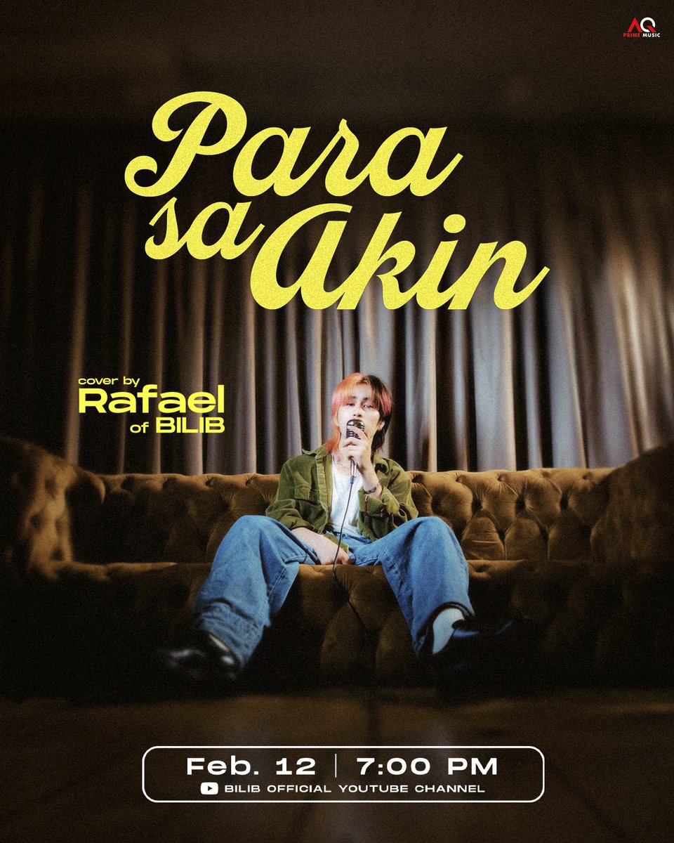 [COVER] #BILIB_Rafael - Para Sa Akin (ver. Jason Dhakal)
📆 Feb 12 | 7:00 PM
🔗 youtube.com/watch?v=iZzQYQ…