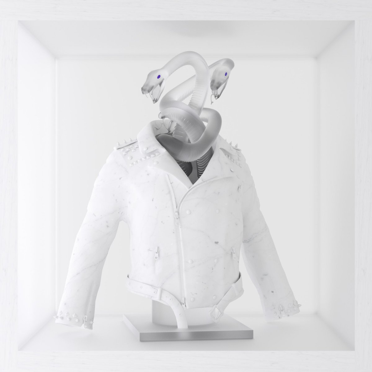 New cover art for <a href="/VINILOVERSUS/">VINILOVΞRSUS</a> go check out MEDUSA 🐍 on all platforms