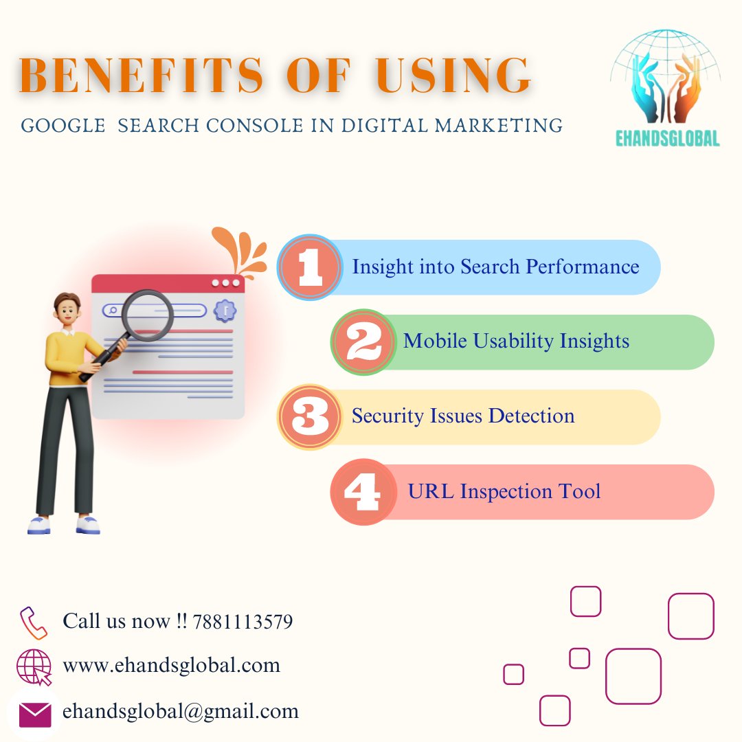 EhandsGlobalGrp's tweet photo. 📷 Unlocking Success with Google Search Console! 📷

Embrace the power of GSC for a holistic approach to online success.
#GoogleSearchConsole #DigitalMarketingMagic #SEOInsights #DataDrivenDecisions #OnlineVisibility #WebsiteOptimization #SearchEngineSuccess #DigitalCompass https://t.co/4IgzNpWQxu