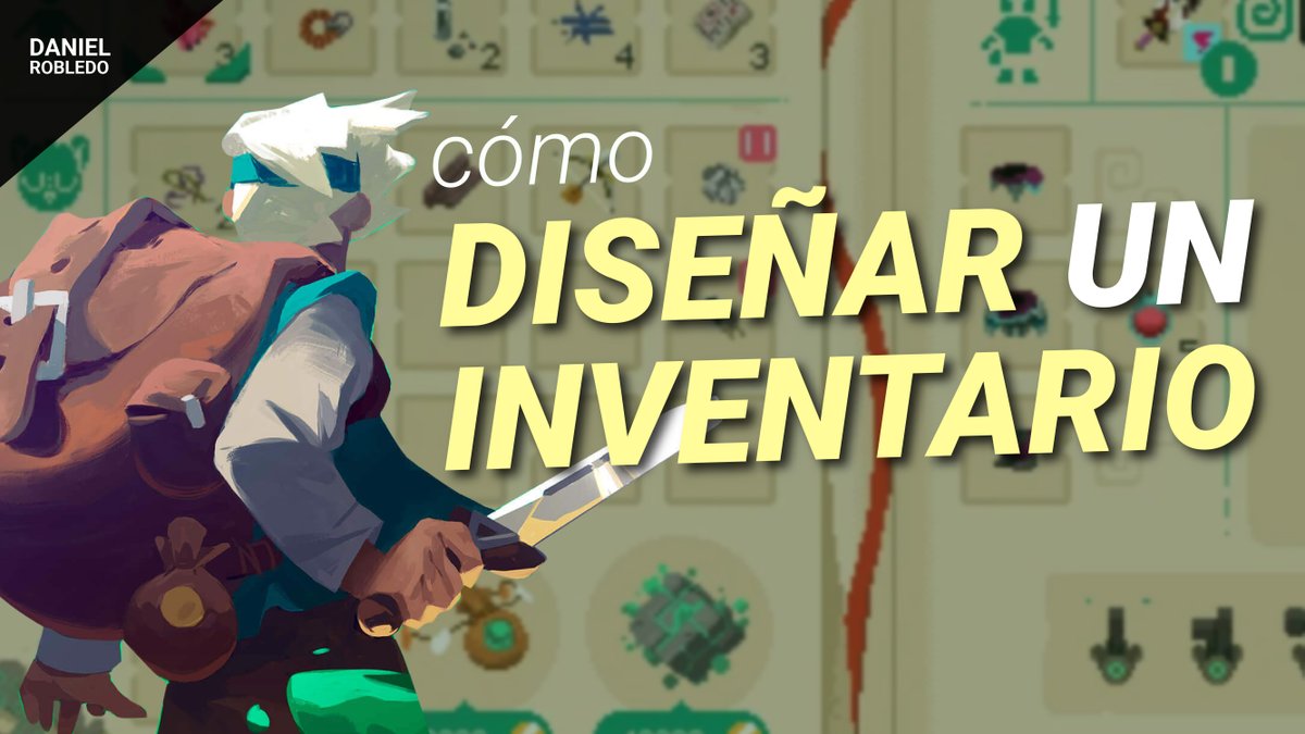 dc_robledo's tweet photo. La mayoría de juegos no necesitan un inventario.

Pero aquellos que si, se enfrentan a una de las tareas más difíciles en el diseño. Un inventario es uno de los sistemas con los que más va a interactuar la jugadora...

Asi que mas nos vale que sea efectivo.

🧵👇 https://t.co/07PaB8eKyL