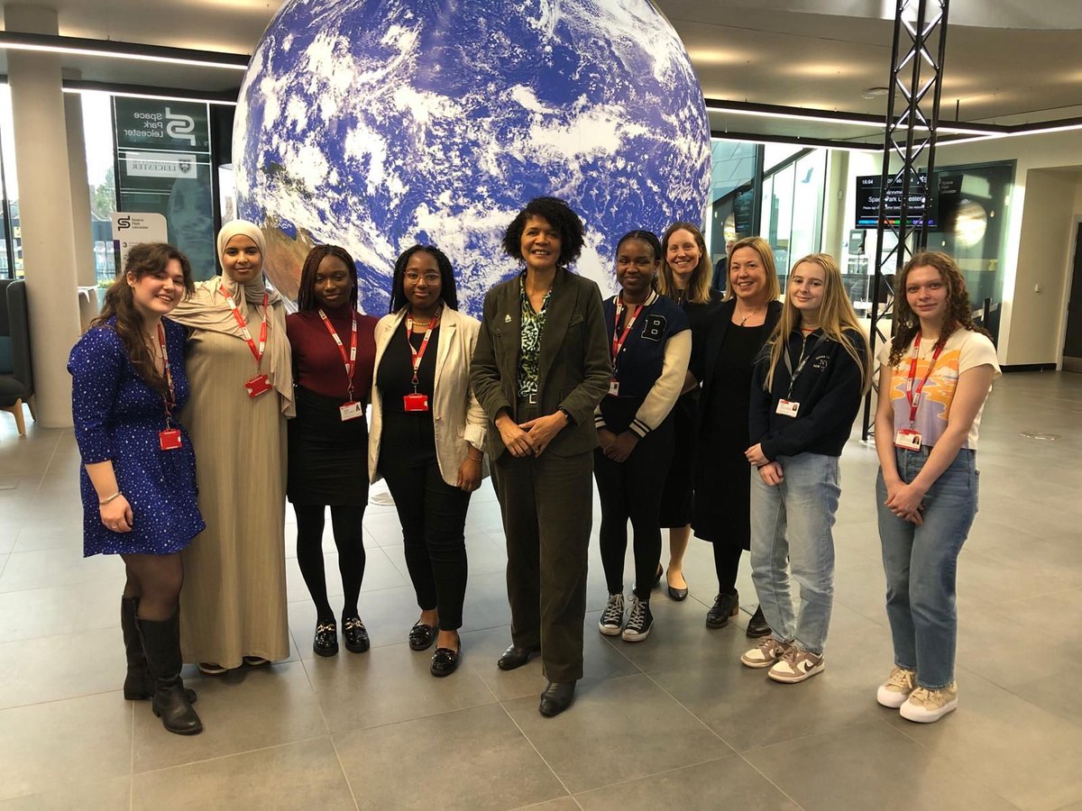 It’s #InternationalDayofWomenandGirlsinScience! Empowering women to pursue STEM opportunities is essential for a thriving economy where women’s voices are heard and valued. Great to meet so many wonderful women scientists and engineers at @uniofleicester this week.