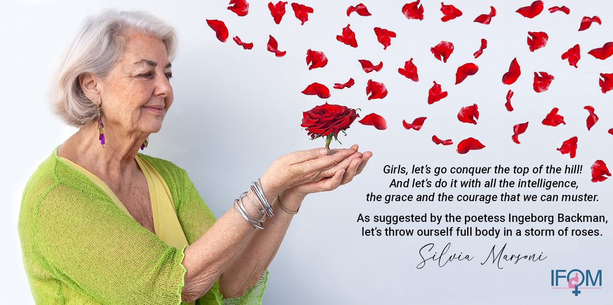 IFOM Women: Empowering Voices

Join us for a month-long series featuring inspiring messages from the incredible IFOM  women! Starting today with Silvia Marsoni  until the end of February, get ready for uplifting words of wisdom &amp; empowerment! 
#STEMwomen    #unitednations