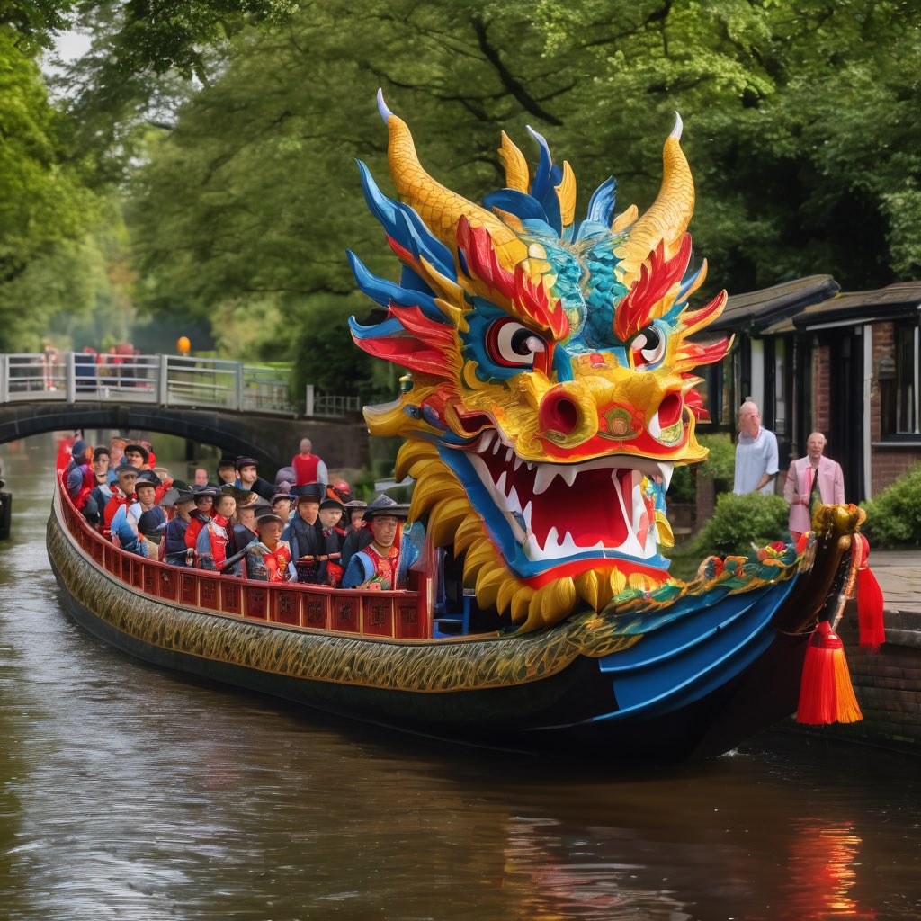 Happy Lunar New Year from the <a href="/SalfordCanal/">Bridgewater Canal</a>.
#YearofDragon