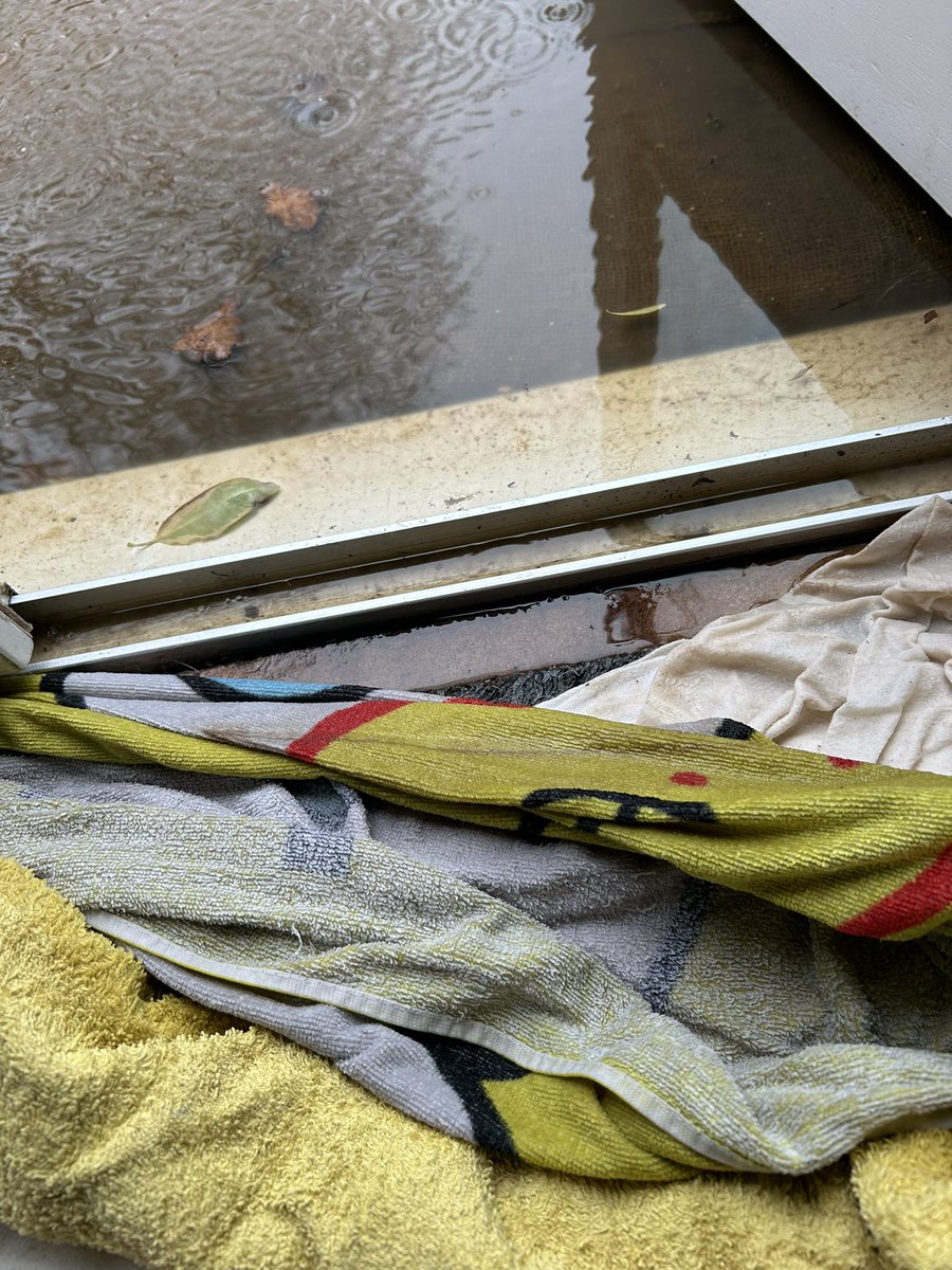 JulieFlatman's tweet photo. Flooded yet again @HelloSanctuary twice this week, only a month after having another soakaway put in. I’ve still got no flooring down &amp; just as well really. I don’t know how much more of this I can take https://t.co/ktum4mdlZx