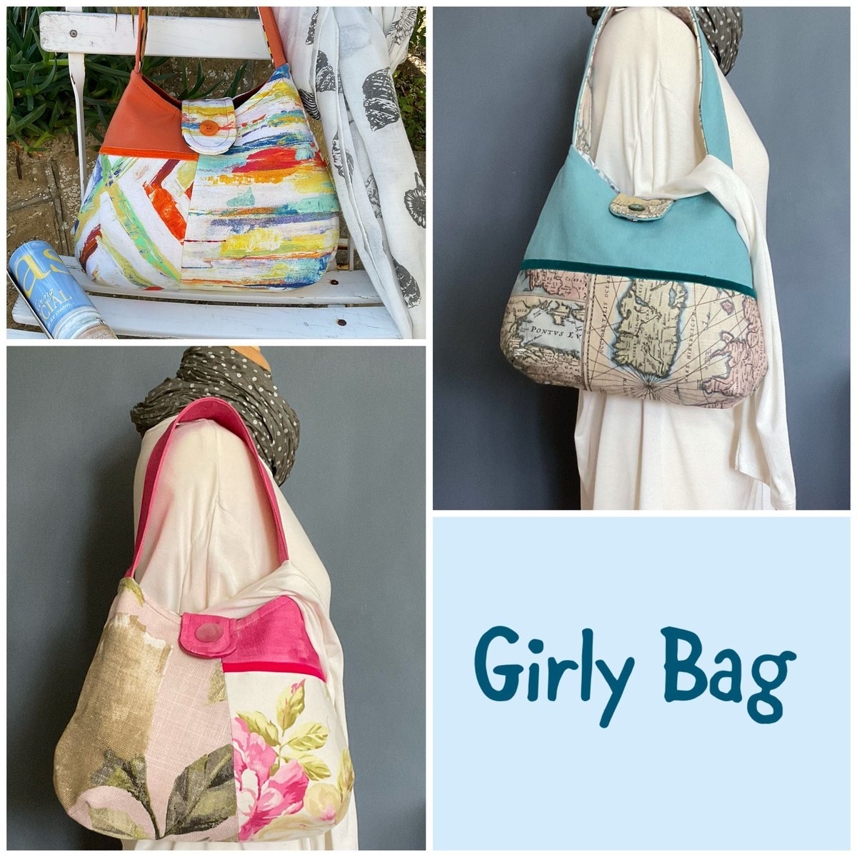 My most popular design, my Girly Bags, an eco friendly stylish delight

#UKGiftHour #MHHSBD #shopindie 

buff.ly/2F1nKi1