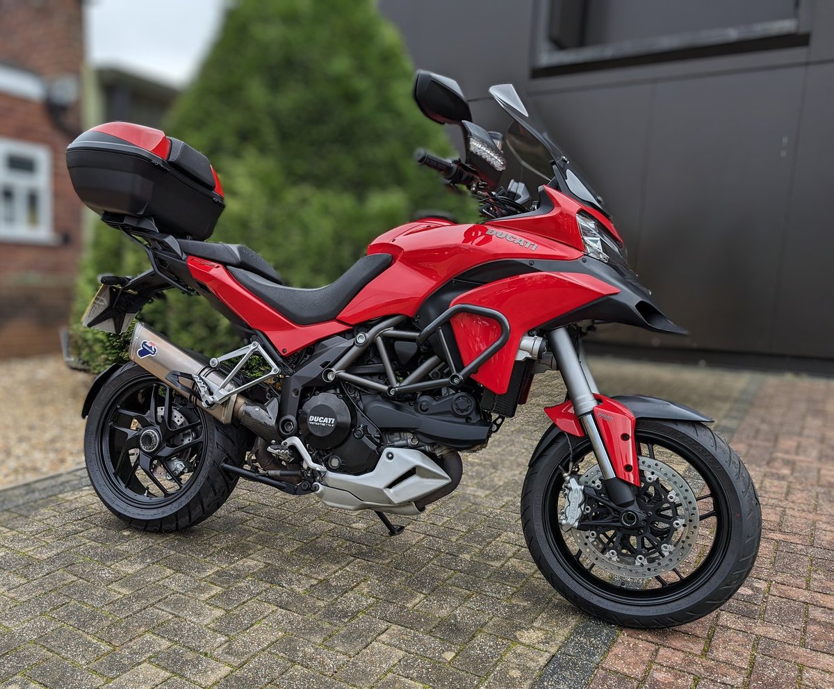 RoSPA_Tim's tweet photo. After 5 fun years, it's time to say Auf weidersehen to the mighty K1300S and Ciao to the sexy new Italian mistress.. https://t.co/nDFyh6mJKQ