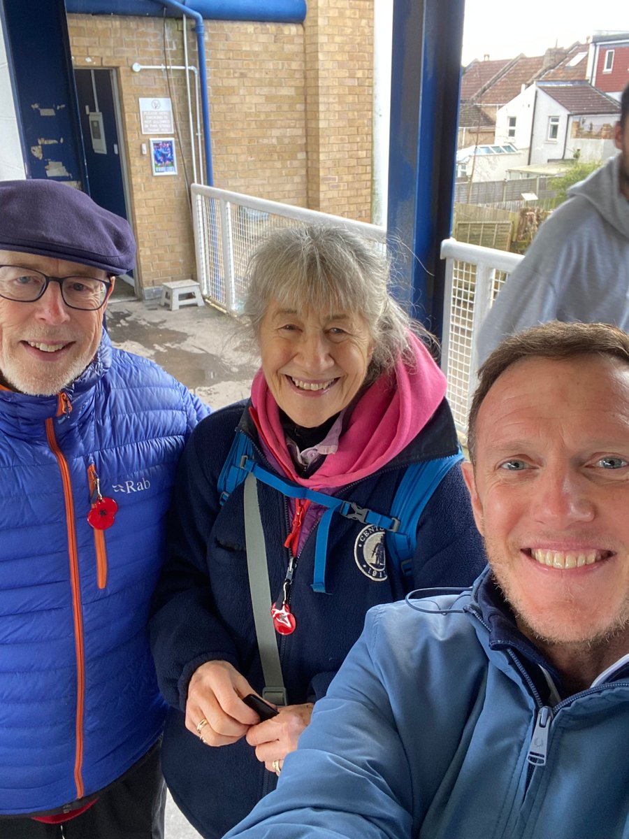 FansTo5k's tweet image. Yesterday I met Ray &amp;amp; Wendy who are #FansTo5k most experienced sign up with 79 years life experience.  Wendy will be joining us on the 9th March for our #parkrun This initiative shows how a #HealthyRivalry can inspire us all. 
🟦⬜️#UTG 🟥⬜️#COYR