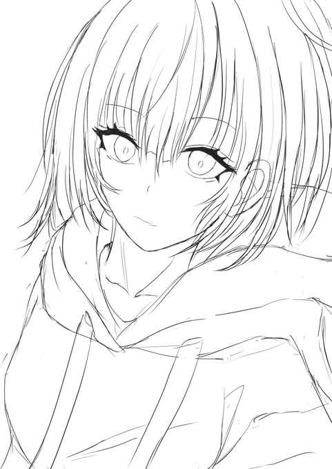 描いてる