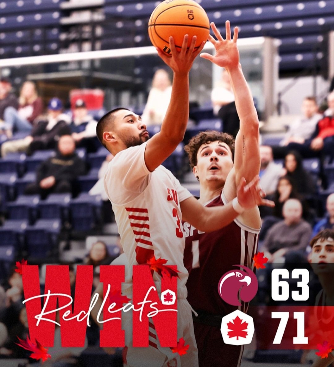 sfu_mbb's tweet image. Saturday Night W! #KeepRollin #RepTheLeaf #BELEAF