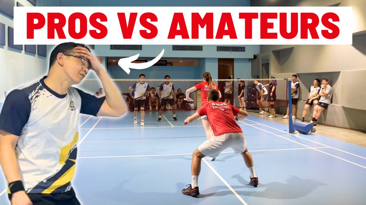 Have you ever wondered how good Indonesian amateurs are? 🇮🇩🏸 Well, in our new YouTube video we put this to the test and take on 10 pairs.... Go and watch to see if we beat them all: youtu.be/xCOAWgvsIAw