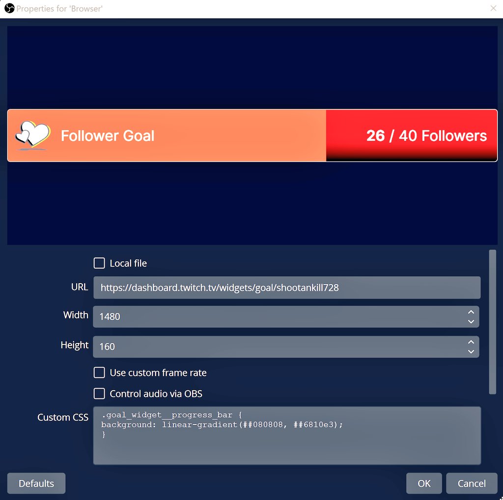 Screaming and obs cause the css wasn't working and restarted all my code all because I had one extra comma