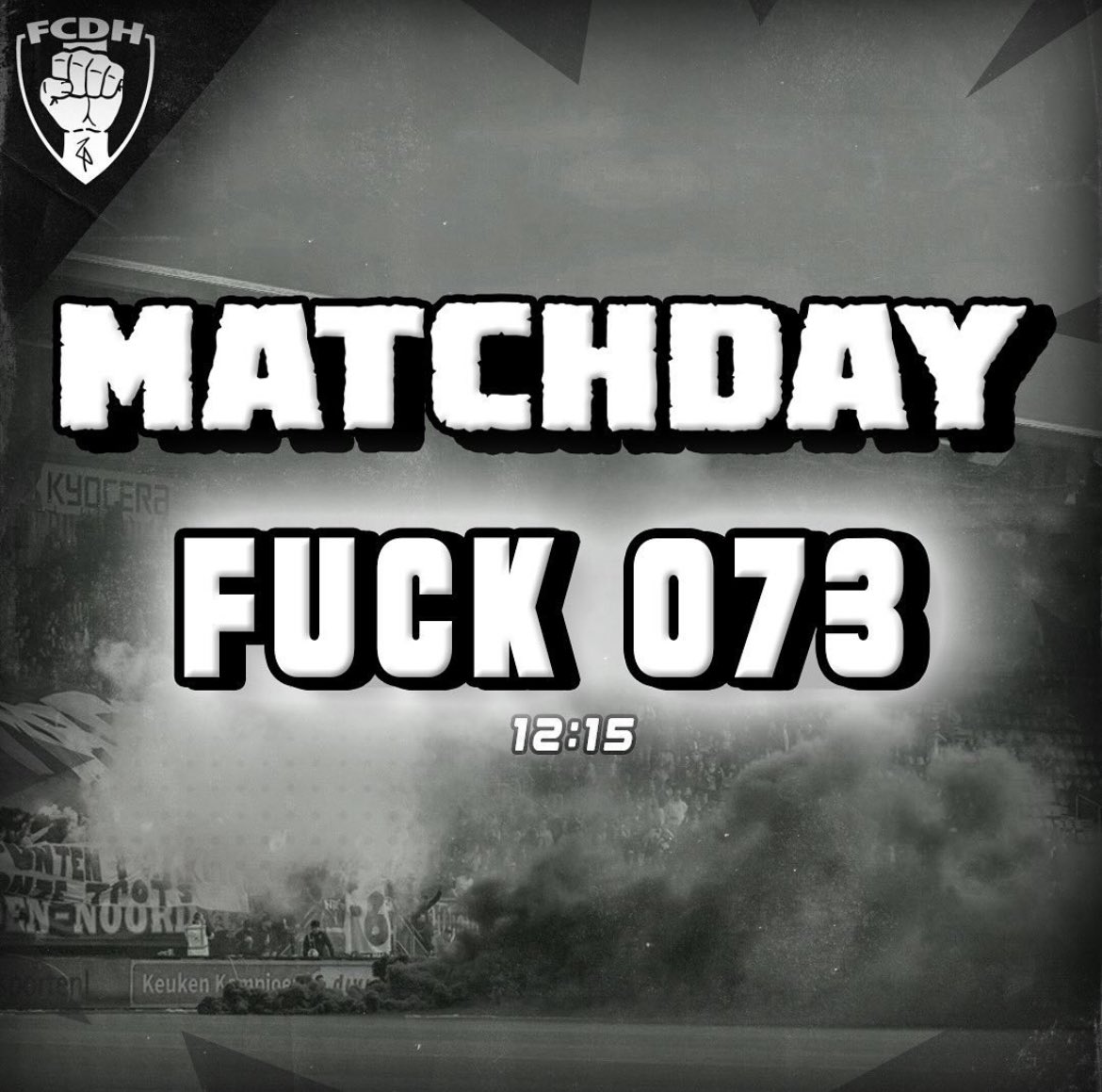 FCDHMN's tweet photo. #Matchday
@ADODenHaag - @FCDenBosch
ποΈ Bingoal stadion
β½οΈ 12:15 uur
π¨ Kom op tijd!
#fcdh #fcdb #denhaag #denbosch #adofcd #adodbo #adodenhaag #fcdenbosch https://t.co/ZUIP49B8bZ