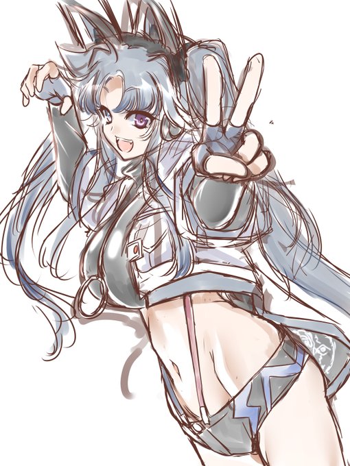 Д◎) ぬぅ、よくわからん衣装じゃなぁ、レヴィかわいい← 