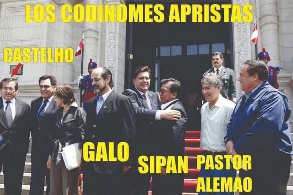 helivillena2's tweet photo. PARÁSITOS DESTRUCTORES DE LA MORAL Y CONSPIRADORES PERMANENTES DE LA DEMOCRACIA DEL PAÍS 🇵🇪.
Identificados por ODEBRECHT en #codinomes por recibir dinero de origen ilícito. https://t.co/qZEn7jrnP4. https://t.co/FlIl52LrZi