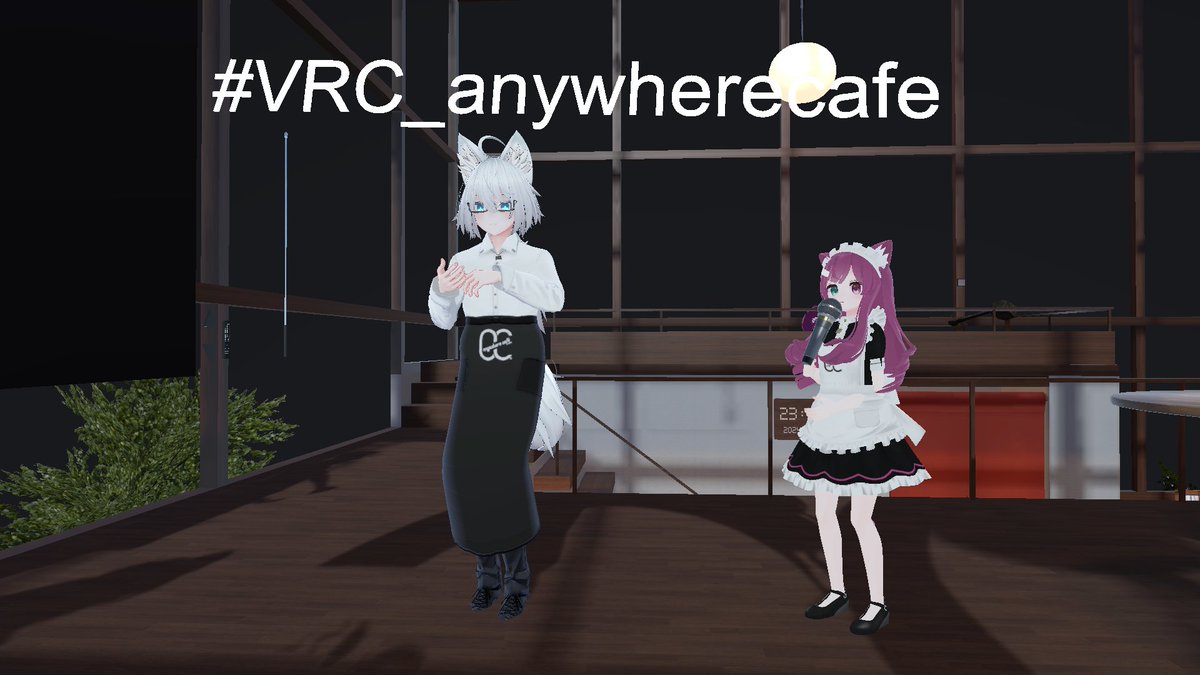 Daigororin634's tweet photo. 昨晩のVRC
ザクロさんが居たワールドに行ったら #VRC_anywherecafe というカフェワールドでイベント中、かつ終わり際で集合写真に混じらせて頂きました(笑)
その後、ワールドを簡単に作れる #VHome を訪ねてプログラマーの凄さを知りました。 https://t.co/dOoA16RNG2
