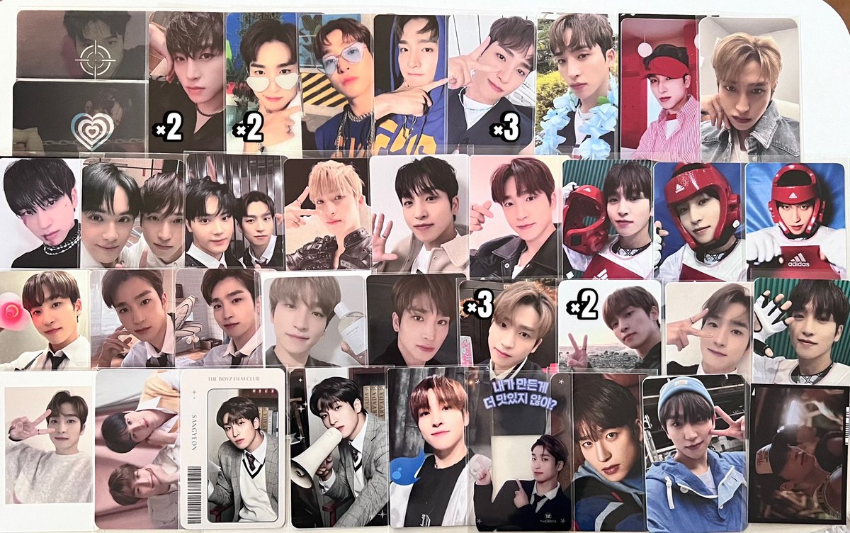 o_onpzz's tweet photo. THEBOYZ トレカ 交換 過去

譲 : 画像のもの ❤️サンヨン ジェイコブ ヨンフン ヒョンジェ ジュヨン ケビン ニュー キュー ハンニョン エリック❤️

求 : ソヌ同異種 なんでも検討します❕
       (詳細気になる方は固ツイご覧下さい)

#theboyz交換 #ドボイズ交換 https://t.co/37OmbINGoG