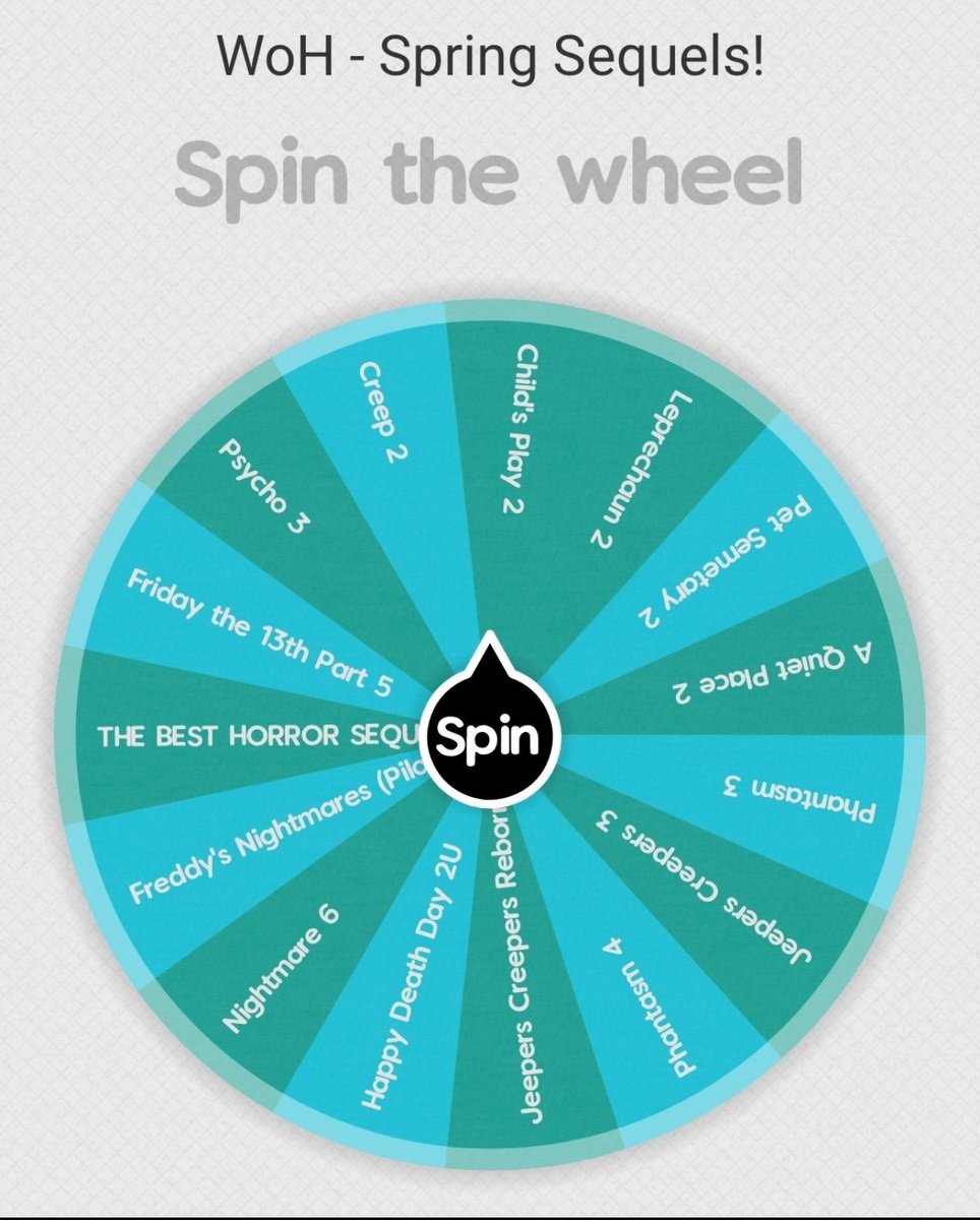 It's a new Wheel of Horror! For the next 15 weeks we will be covering only sequels! Coming this Monday is Child's Play 2. DM us if you want to be a guest, but hurry, they are going fast! Apple podcast: podcasts.apple.com/us/podcast... Spotify: open.spotify.com/episode/1S5c