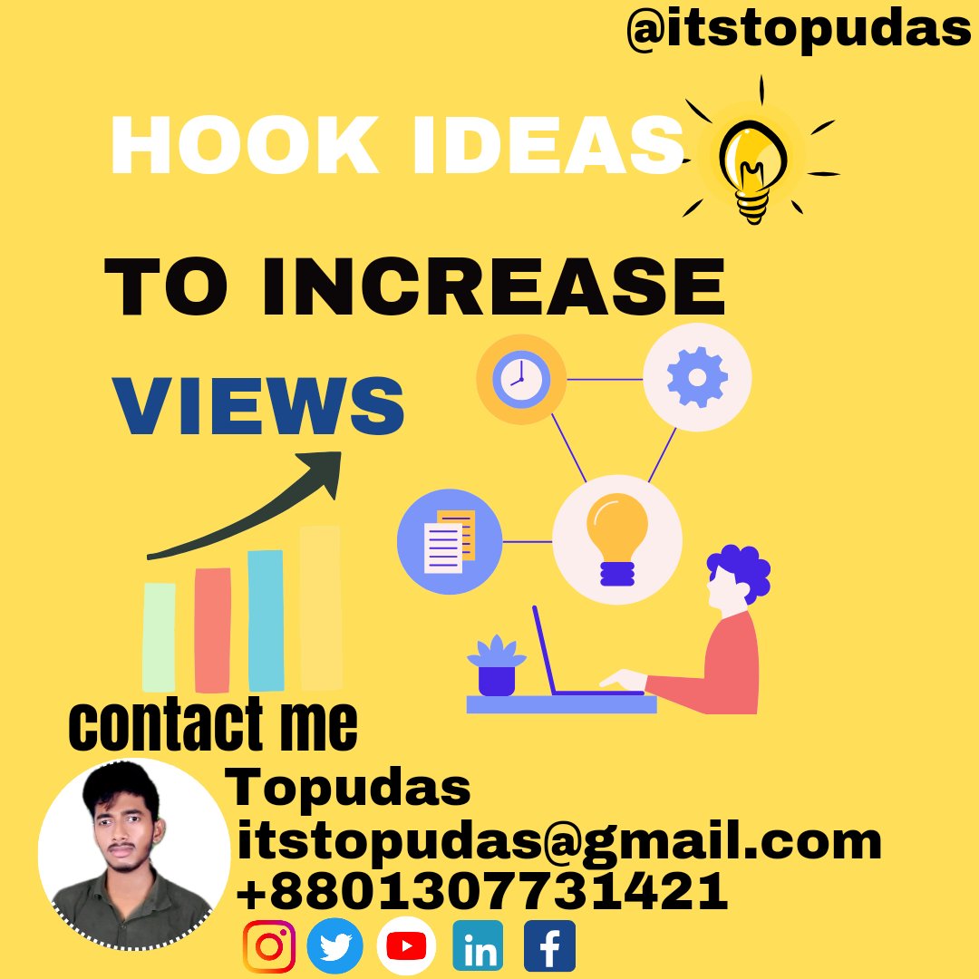 itstopudas's tweet image. ✅Hook Ideas To Increase Views.

#hooks #hookah #hooka #incredible #vi #view
#viewforview #social #socialmedia #mathiassantourian #food #followforfollowback #follow #insta #instagood #dj #digitalart #digital #digitalmarketing #smm #itstopudas #bmtopudas #dmtopudas #xztopudas