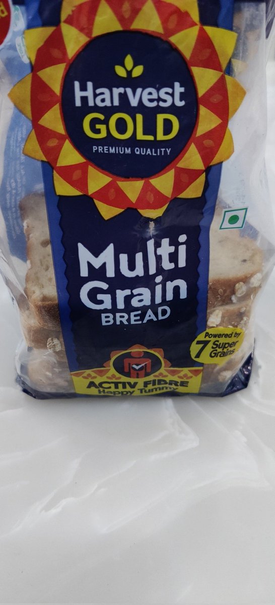 shl_goyal's tweet photo. Hi Harvest team,
How is that Refined wheat flour (maida) the top ingredient for your multi grain bread?
Multi grain is only 10.7% &amp; you are using it as the primary marker for the product. Also pls stop using palmolein oil, it's the worst
@HarvestGoldIn
@foodpharmer2 
@fssaiindia https://t.co/p0wqPIjKgG