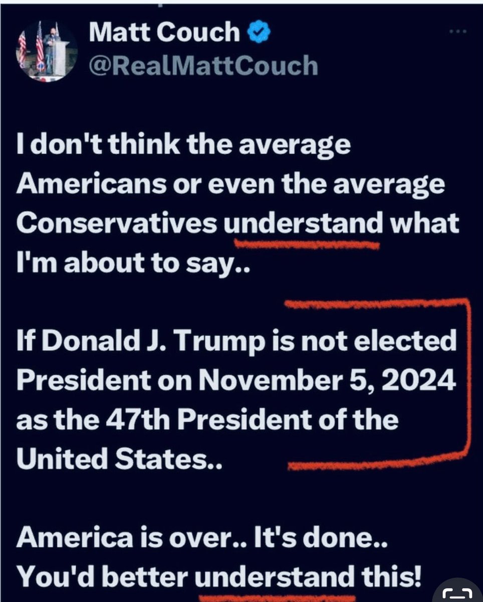 Who can answer this question? 

Why conservatives are not getting behind appointing electors to bypass another illegally run 2024 election? 

Anyone? 🤔

<a href="/LD21AZGOP/">LD21AZGOP - Text TRUMP to 88022</a> 
<a href="/LD12AZGOP/">LD12AZGOP</a> 
<a href="/AZGOPLD28/">AZ LD28 Republicans</a> 
<a href="/ArizonaLD19GOP/">AZLD19 Republicans</a> 
<a href="/gop_south/">South Mountain GOP</a> 
@AZLD5GOP 
<a href="/AZLD17GOP/">AZ LD 17 GOP</a> 
<a href="/christianllamar/">Christian Lamar</a> 
<a href="/swordtruth/"></a>