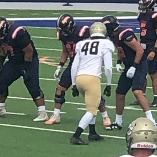 Baller: <a href="/AbeSanders50/">Brian “Abraham” Sanders</a> JUCO DE 6'3 225. C/O 2025. <a href="/ButteFootball/">Butte College Football</a> HL hudl.com/video/3/128870…