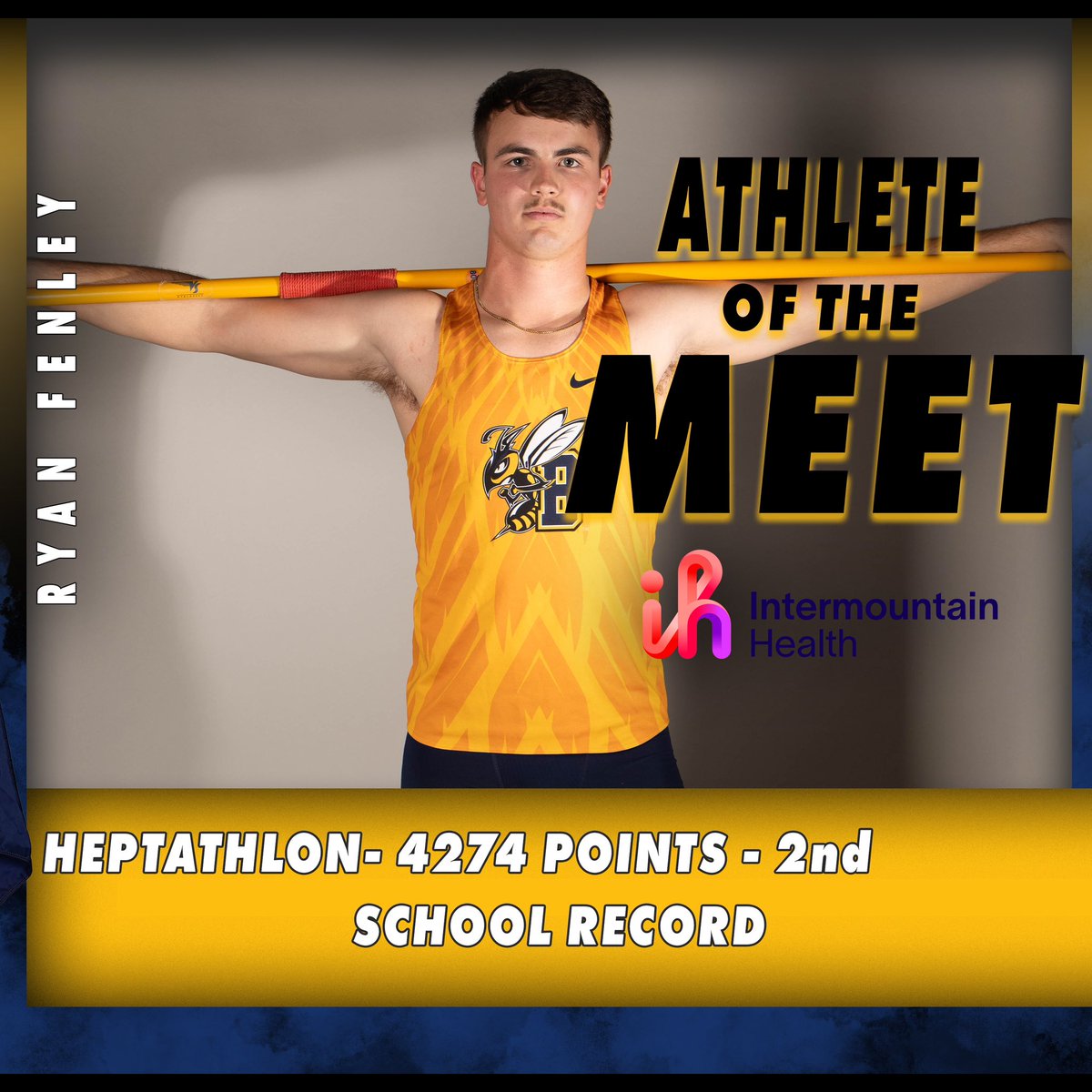 msubxctf's tweet photo. MEET RESULTS✅

The Jackets finish off their final indoor meet before GNAC Championships with a number of season bests

Ryan Fenley and Grace Jones are selected as the Intermountain Health Athletes of the Meet, both setting new school records 🏆

#MSUBXCTF https://t.co/YjADHIojJX