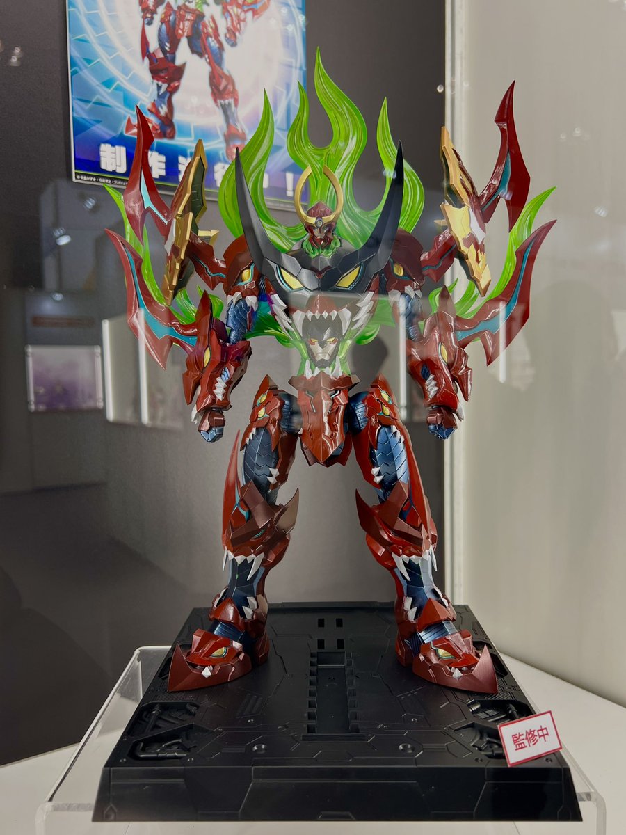 wf2024w FLAMETOYSさまの鉄機巧シリーズ「天元突破グレンラガン」と
