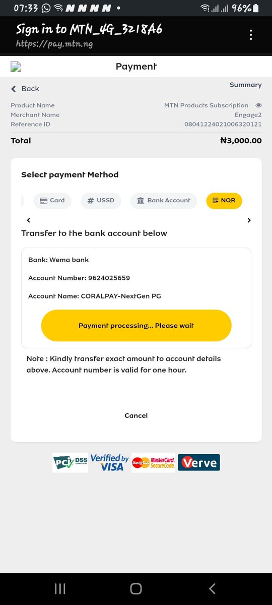 Alutalegend's tweet photo. @Mildred_preen @renoomokri @MTNNG I Paid 3k for an MTN mifi- monthly subscription-09160327588 into a wema bank account 9624024511 owned by coral play-Next gen pg and I haven't been credited the equivalent data since https://t.co/QACHDWFXZt