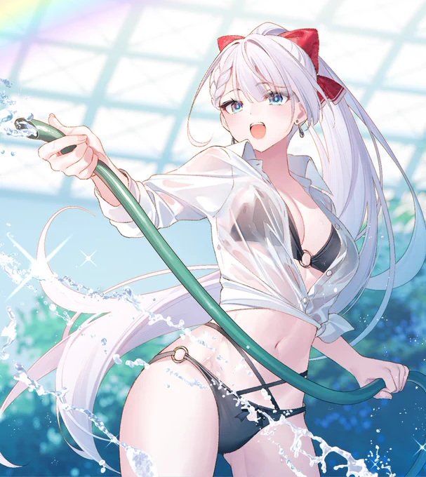 リーセリアお姉さんの夏休み#聖剣学院の魔剣使い#せまつか 