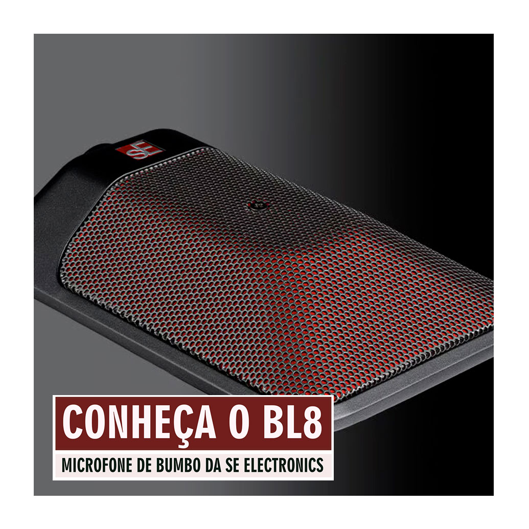 BackstageBr's tweet image. Um microfone de superfície indicado principalmente para o bumbo de bateria, mas de construção robusta e versátil a ponto de servir para várias outras captações. Conheça o BL8, da sE Electronics.

Leia a matéria completa! Curta e compartilhe!
bit.ly/conheca-o-bl8

#Microfone