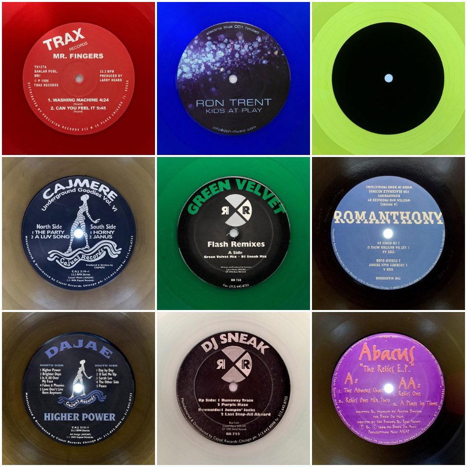 panoramascene's tweet photo. DetroitのNational Sound Corporation / Archer Record Pressing で作られたレコードをメインに、Detroit Techno / Chicago House系のカラー盤や光にかざすと透けるTranslucent VinylをInstagramにアップ。
そろそろネタ切れだけどレコ棚にもう少しあるかも。
#NSC
#DetroitTechno
#translucentvinyl https://t.co/7J7FPvrLgj