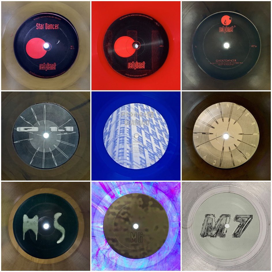 panoramascene's tweet photo. DetroitのNational Sound Corporation / Archer Record Pressing で作られたレコードをメインに、Detroit Techno / Chicago House系のカラー盤や光にかざすと透けるTranslucent VinylをInstagramにアップ。
そろそろネタ切れだけどレコ棚にもう少しあるかも。
#NSC
#DetroitTechno
#translucentvinyl https://t.co/7J7FPvrLgj