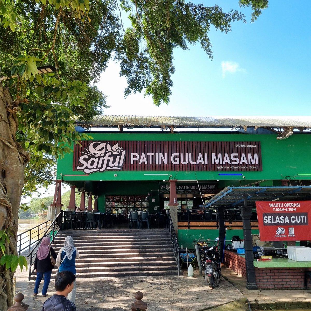 azzimrazak's tweet photo. 📍Patin Gulai Masam, Temerloh

Kedai tepi sungai, empat orang makan lebih kurang rm 120. Makanan biasa je. https://t.co/nLhraiBaUG