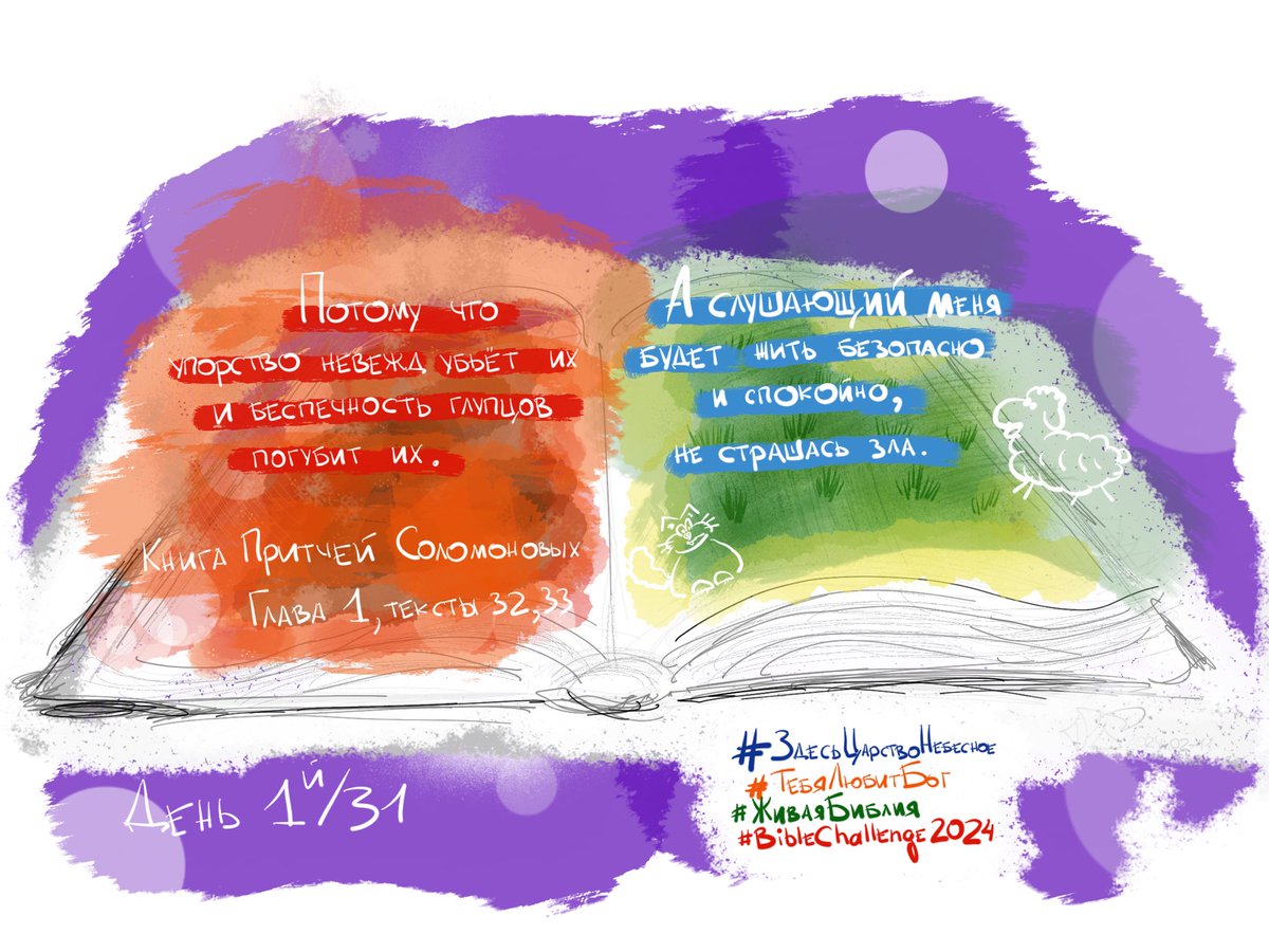 vovs03's tweet photo. День 1. Начало. Книга Притчей Соломоновых(#Bible) 💝 #BibleChallenge24 #pathfinder https://t.co/5cHi0mSp8Q