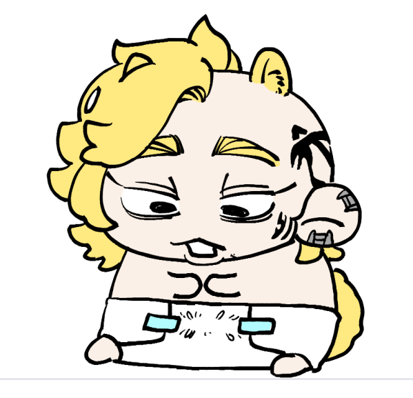 「」|喪のイラスト