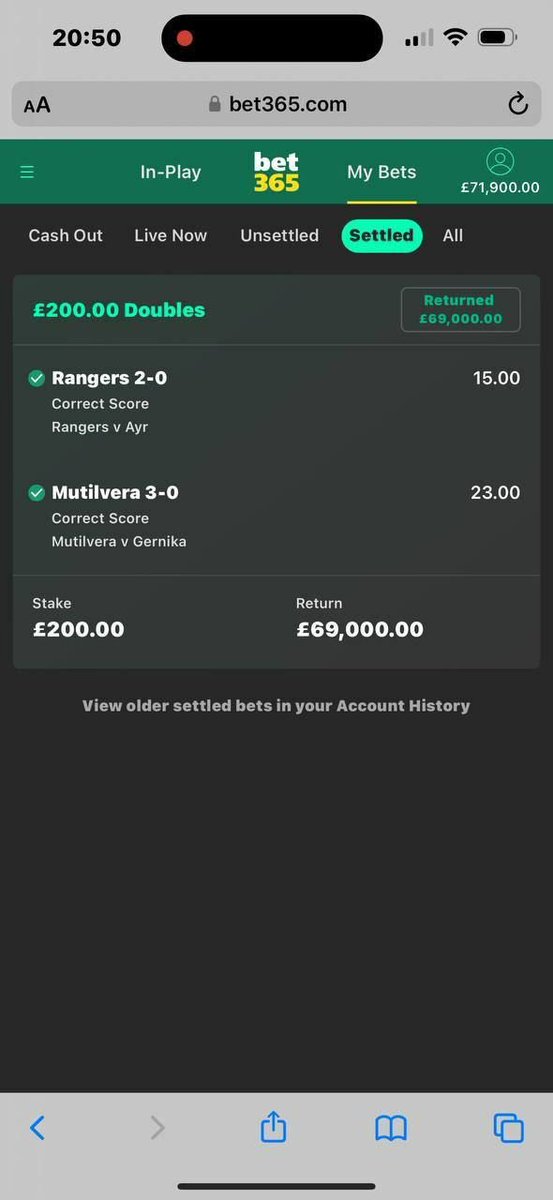 Boom 💥 boom 💥 Congratulations 🎊 

Big win on this huge return guys the harder you work for something, the greater you'll feel when you achieve it.

Next bets is ready now, Click and join now 
👇👇👇
t.me/+nI7G99zjTsk0N…

t.me/+nI7G99zjTsk0N…

t.me/+nI7G99zjTsk0N…
