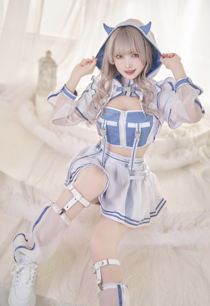 大HIT中の #天使界隈 ゲーミングデビルガール ブルー完売となりました
