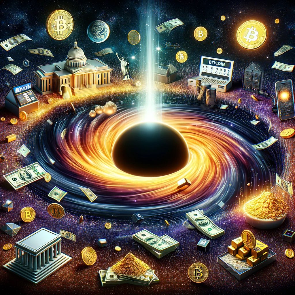 Bitcoin is a black hole. It will rebuild the economy