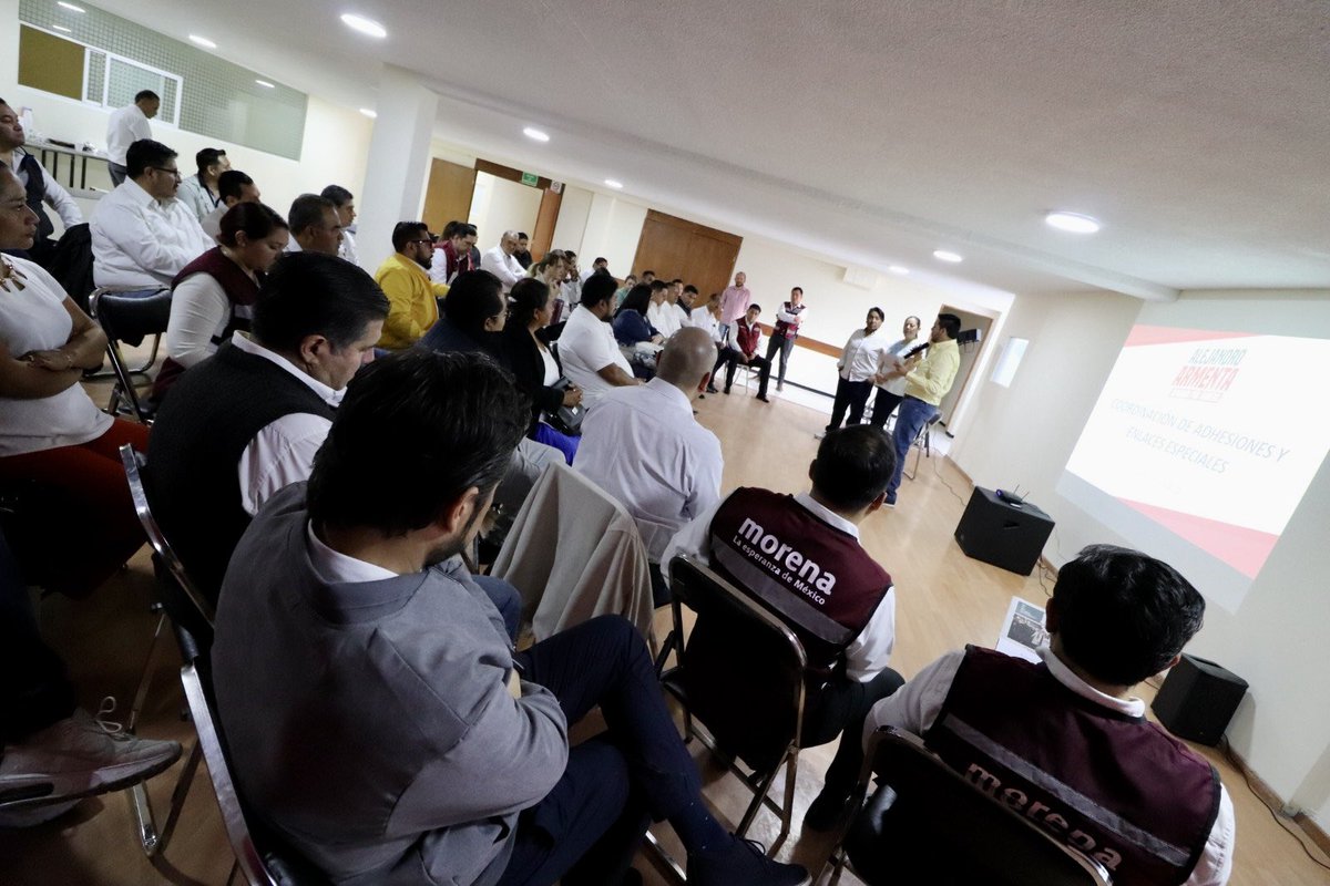 ▶️ Con nuestros enlaces especiales desplegaremos las acciones que hemos asumido con total compromiso para consolidar la transformación en Puebla, coordinados por <a href="/armentapuebla_/">Alejandro Armenta</a> y en beneficio de nuestro país, encabezados por  <a href="/Claudiashein/">Claudia Sheinbaum Pardo</a> 
A 113 días para sellar la