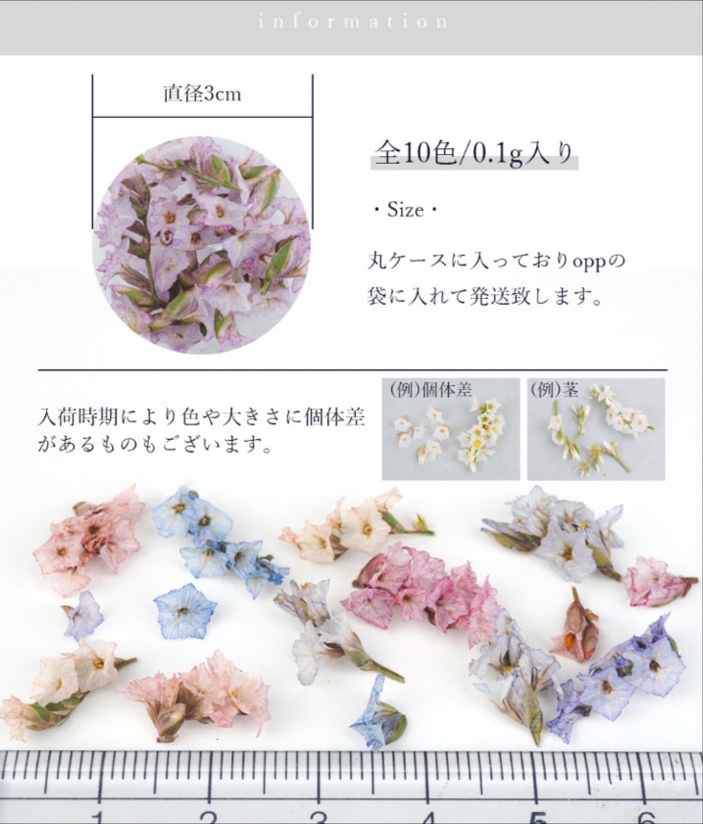 marmalade_000's tweet photo. 楽天さんで見つけました✨
こんな風に淡い色味はあまり売ってないですよね😂
また買いたい欲が出てました。。!
可愛いから迷うなあ😶🌫️
#SMint
#ハンドメイド作家
#ドライフラワー
#スターチス https://t.co/eBwNizOShL
