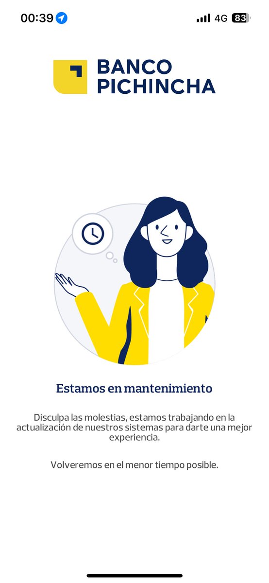 asp1995asp's tweet photo. @BancoPichincha asi desde las 8pm…. Necesito urgente la app 😩😩 https://t.co/5smzwTC0Ox