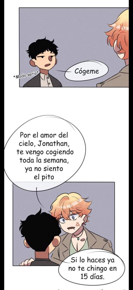 Bueno gente, no pude evitar dibujarlos, siento que la situacion de la ultima imagen les queda como anillo al dedo🙂‍↕️👍 (sobre todo a val) 
#HazbinHotel #HazbinHotelVox #HazbinHotelValentino #StaticMoth #VoxVal