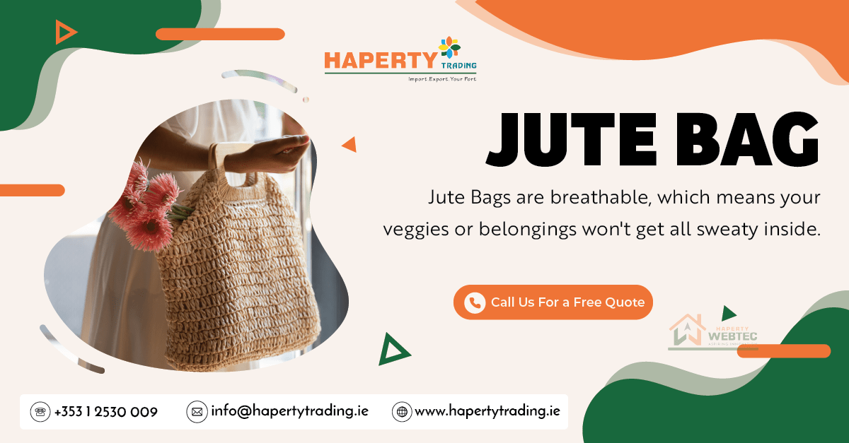 HapertyTrading's tweet photo. Did I mention their low carbon footprint? Jute bags are biodegradable, so when they retire, they don't clutter landfills – they just naturally decompose, making Mother Earth smile a little brighter. 😍🤩

#jutebagsforsale
#jutebag
#jutebagsindia
#notoplastic
#plasticfree https://t.co/Bhy8KciaTR