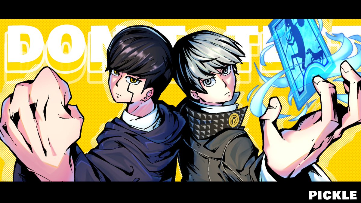 Taro_doesStuff's tweet image. Two sides of the same coin
#MASHLE #Persona4